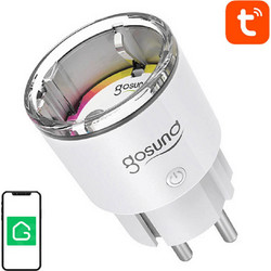 Gosund Έξυπνη Πρίζα WiFi EP2 Tuya 10A (Λευκό)