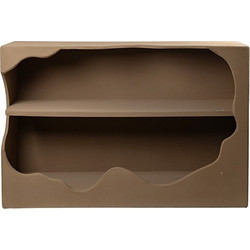 ΡΑΦΙΕΡΑ MDF ΕΚΡΟΥ 120x36.5x82cm ESTHETI EUROLAMP Ecru Εκρού