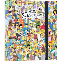 The Simpsons - Σχολικό Ντοσιέ / Κλασέρ με 2 Κρίκους Μεγέθους 32 x 28cm