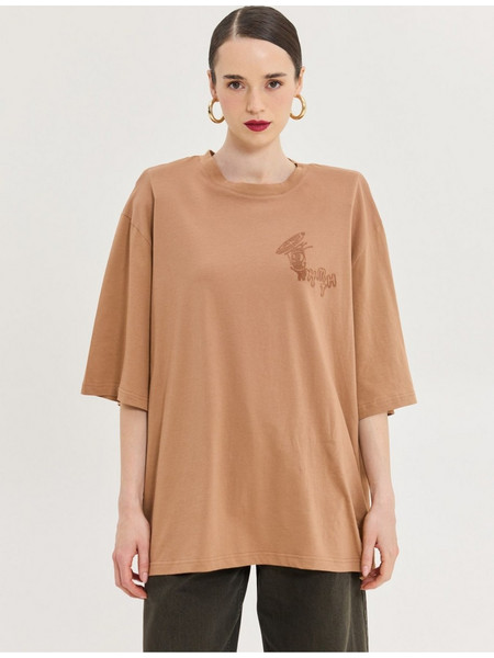 Hemithea Sahara Oversized T-Shirt Camel