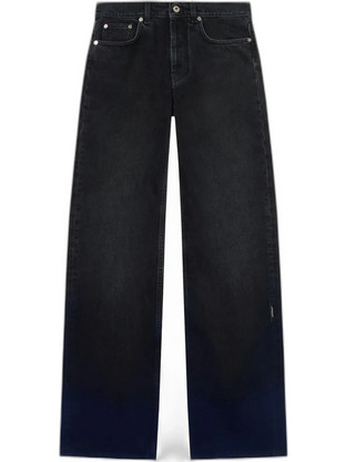 OFF WHITE SUSY DENIM ΠΑΝΤΕΛΟΝΙ ΤΖΙΝ 2FM00582BW061-STONE RAW BLACK BLACK