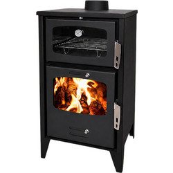 Starstoves ST 218 Ατσάλινη Ξυλόσομπα με Φούρνο 14kW