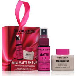 Revolution Mini Matte Fix Duo σετ δώρου για το πρόσωπο 1 τμχ