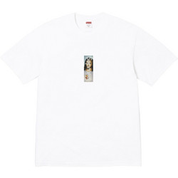 Supreme Prayer Card Box Logo Tee 'White' FW26T68WHITE MBS