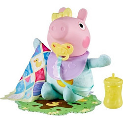 Peppa pig oinks και snuggles evie διαδραστική κούκλα μωρού