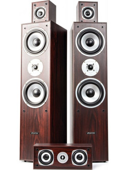 Fenton HF5B Σετ Ηχείων Hi-Fi 5.0 335W Walnut