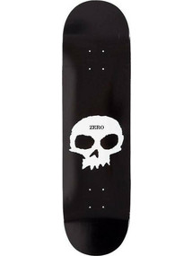 Zero Skateboards Single Skull Classic 8.0