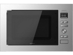 Cecotec GrandHeat 2000 CEC-01380 Εντοιχιζόμενος Φούρνος Μικροκυμάτων με Grill 20lt Inox