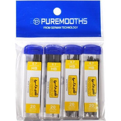 Μύτες για μηχανικό μολύβι 0.7mm HB, blister 4 τεμαχίων