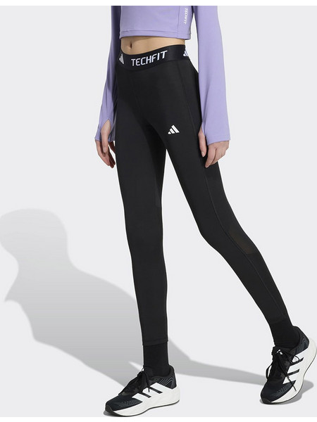 ADIDAS Techfit 7/8 Length Leggings Παιδικό Κολάν σε Μαύρο Χρώμα
