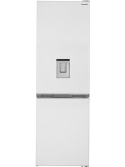Sharp SJ-BA10DMDWE Ψυγειοκαταψύκτης 331lt No Frost Υ186xΠ59.5xΒ65cm Λευκός