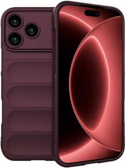 Techsuit Magic Shield Θήκη iPhone 17 Pro Dark Cherry