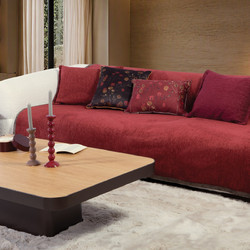 Nef-Nef Ριχτάρι Τριθέσιου Καναπέ 180x300 Tanger Bordo Paprika