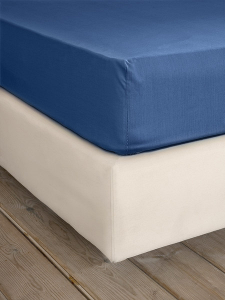 Nima Σεντόνι Μονό με Λάστιχο 100x200+32 Unicolors Dark Denim