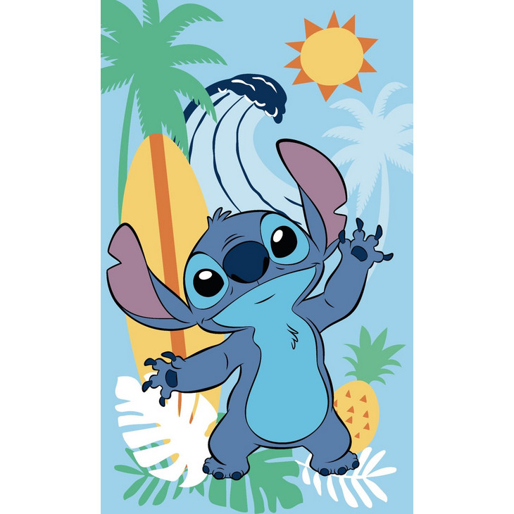Disney Lilo & Stitch Ananas Παιδική Πετσέτα Προσώπου 30x50cm | BestPrice.gr