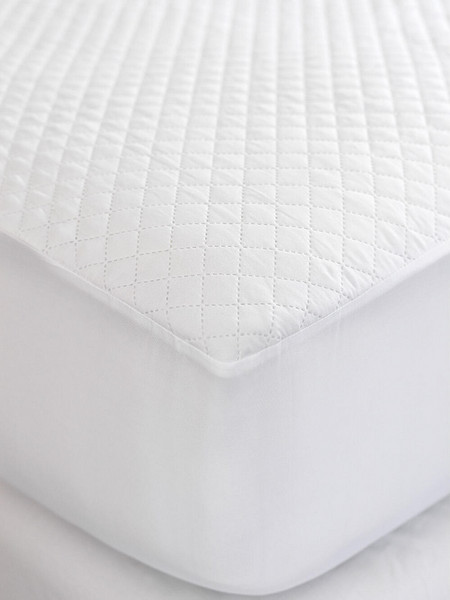 Palamaiki Κάλυμμα King size White Comfort 180x200+35 QUILTED-WATERPROOF Λευκό