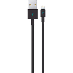 Ttec USB-A to Lightning Cable 1m Black 2DK7508S