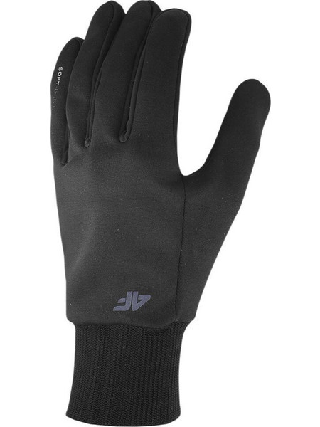 4F Gloves Black 4FWAW26AGLOU186-20S