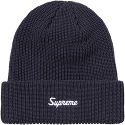 Supreme Loose Gauge Beanie 'Navy'