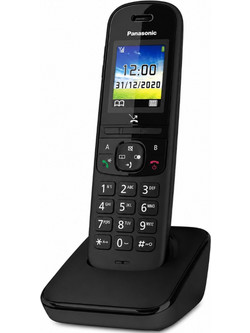 Panasonic KX-TGH710 Ασύρματο Τηλέφωνο με Ανοιχτή Ακρόαση Μαύρο