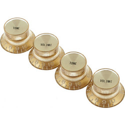 GIBSON PRMK-030 Top Hat Ποντεσιόμετρο με Μεταλλική Χρυσή Υποδοχή (4 PCS Set)