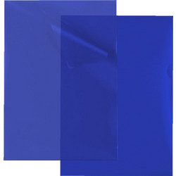 METRON ΖΕΛΑΤΙΝΗ Γ Α4 ΜΠΛΕ 90micron (Το προιόν πωλείται σε μεμονωμένα τεμάχια του ενός)