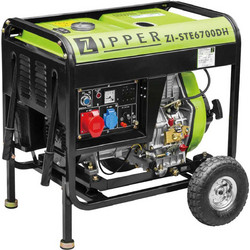 Zipper ZI-STE6700DH Γεννήτρια Πετρελαίου 6.5KVA