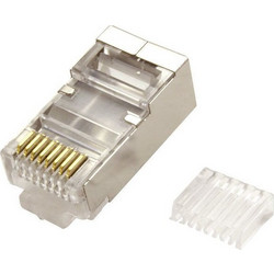 VALUE Θωρακισμένα βύσματα RJ45 (Modular Plug) Cat6/6A, 100 τεμάχια