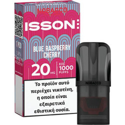 Nobacco Isson III Blue Raspberry Cherry 20mg