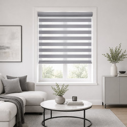 Double Ρόλερ Ρυθμιζόμενης Σκίασης 80x230cm Γκρι MRShome