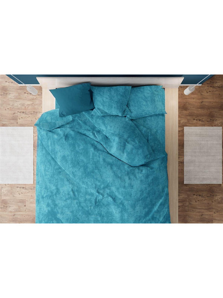Πάπλωμα Premium Shadow 620 220X240 Turquoise 100% Cotton Dimcol