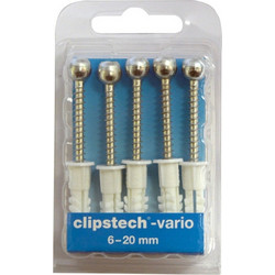 Βίδες & Βύσματα Clipstech-vario Σετ 10 Τεμ