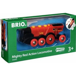 Brio Mighty Red Action Locomotive 33592