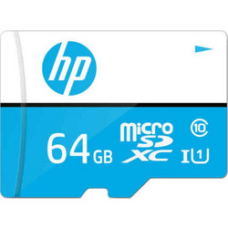 HP microSDXC 64GB Class 10 U1 UHS-I 100MB/s + Adapter