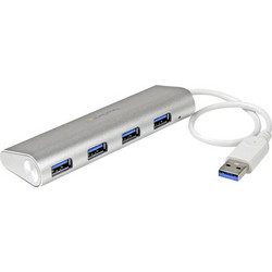 StarTech ST43004UA USB Hub 3.0 USB-A με 4 Θύρες USB-A & Εξωτερική Παροχή Ρεύματος