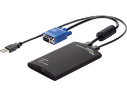StarTech KVM Console NOTECONS01 USB 2.0 PS/2 Laptop Adapter