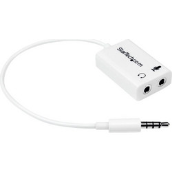 Αντάπτορας Ήχου StarTech 4 Position Microphone and Headphone Splitter 3.5mm 4 Pin / 4 Pole Mic and Audio Combo 15cm