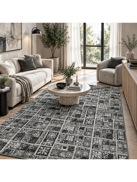 Μοκέτα Σαλονιού Monaco GREY 200x300 MNC-200-GREY