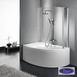ΔΙΠΤΥΧΟ ΜΠΑΝΙΕΡΑΣ ΚΥΡΤΟ 120εκ PRIMUS-PLUS DEVON CLEAR