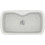 Sanitec Classic 321 Επικαθήμενος Νεροχύτης Γρανίτη Ματ Granite White 83x51cm
