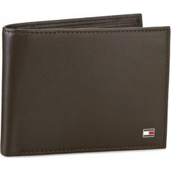 Ανδρικό Πορτοφόλι Tommy Hilfiger Καφέ Eton Flap AM0AM00652 041 Καφέ