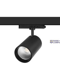 Spotlight TENT LED 24.6W 3000K Black 1984lm