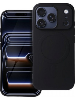 iS MagSafe Back Cover Black (iPhone 17 Pro / 18 Pro)