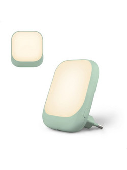 Zazu Socket Light Φωτάκι Πρίζας Led με Αισθητήρα Νυκτός Μέντα