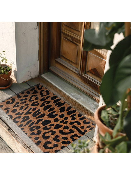 Ταπετο Εισοδου Κοκοφ.leopard 45x75 nef nef Homeware Natural 45x75