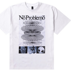 NO PROBLEMO Energy SS Tee - White
