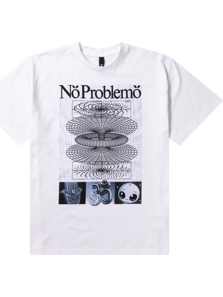 NO PROBLEMO Energy SS Tee - White