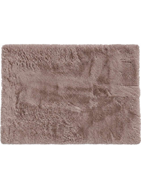 Χαλί γούνινο polyester taupe 90x60εκ