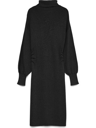 Vero Moda VMKalea Midi Φόρεμα Μαύρο 10352455