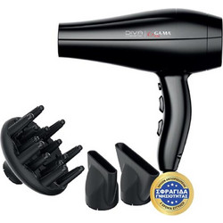 Ga.ma Diva Ceramic 37248 Πιστολάκι Μαλλιών Ionic με Φυσούνα 2300W